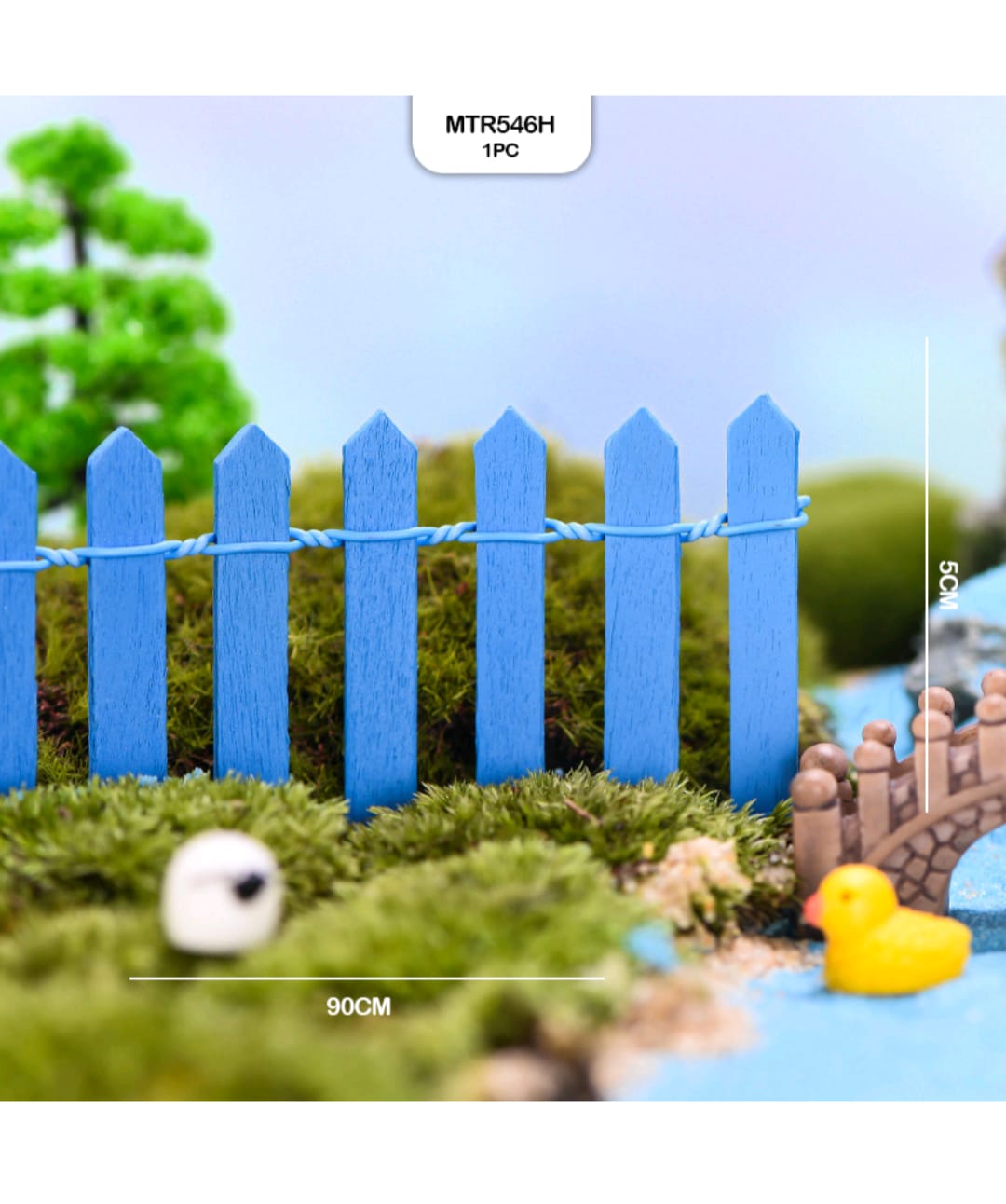 Fence For miniature for boarder 5X90cm 1pc