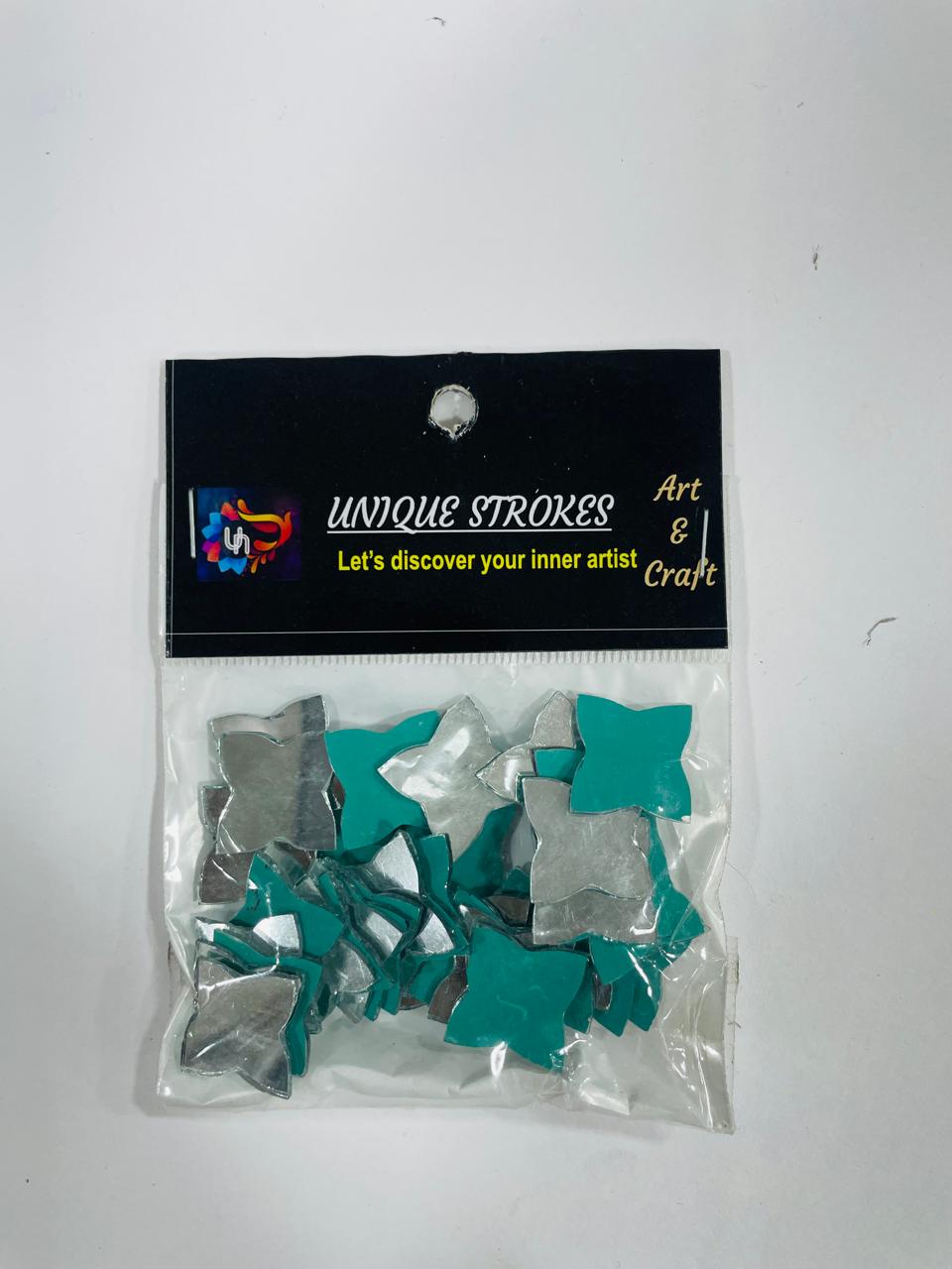 Glass Mirror small for Picchwai and Lippan Art- Approx.20gm