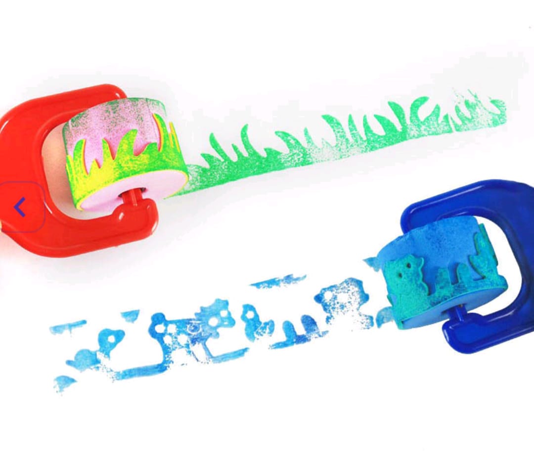 4Pc Foam Roller Stamp MG5213