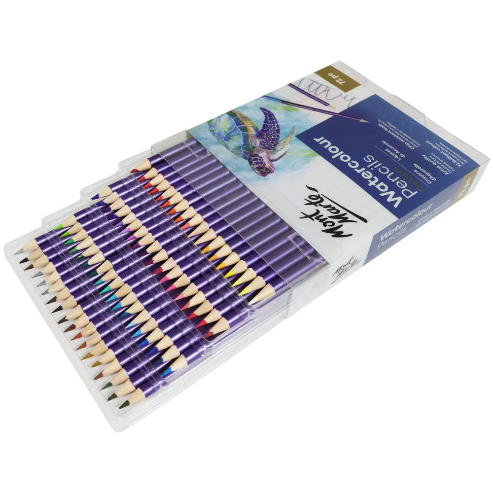 Mont Marte Watercolour Pencils Premium 72pc