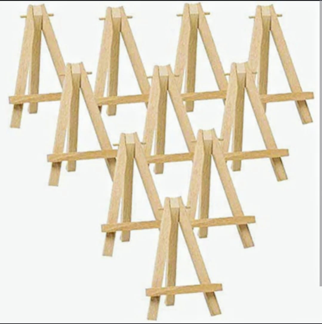 Wooden Easel and Stands