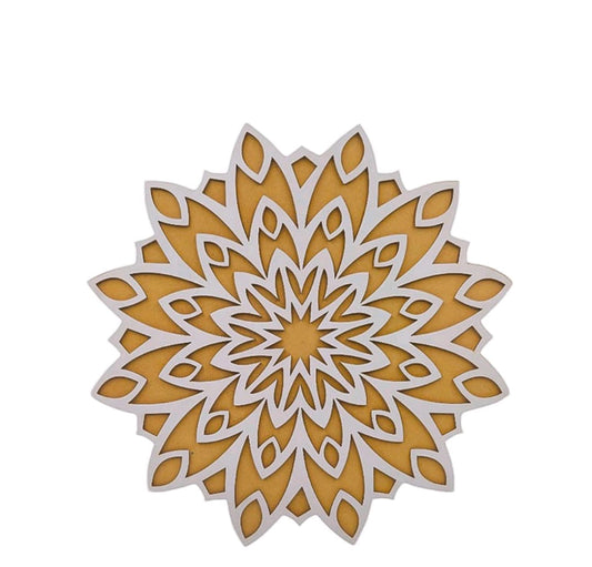 MDF Rangoli Cutout 12 Inch MR0412