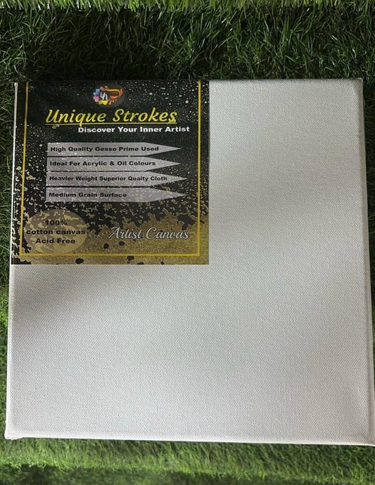 Unique Strokes Artist Stretched Canvas