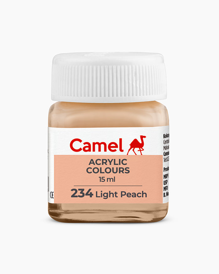 Camel Acrylic Colour 15ML Light Peach 234