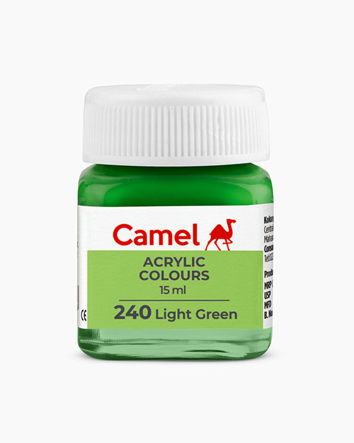 Camel Acrylic Colour 15ML Light Green 240