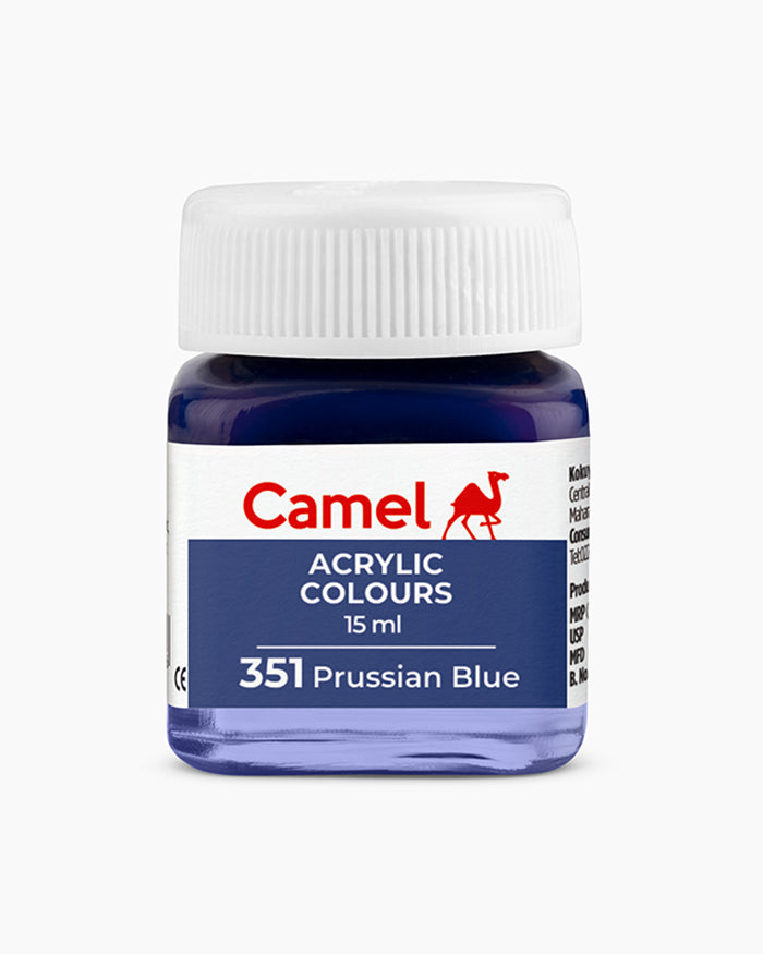 Camel Acrylic Colour 15ML Prussian Blue 351