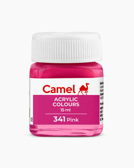 Camel Acrylic Colour 15ML Pink 341