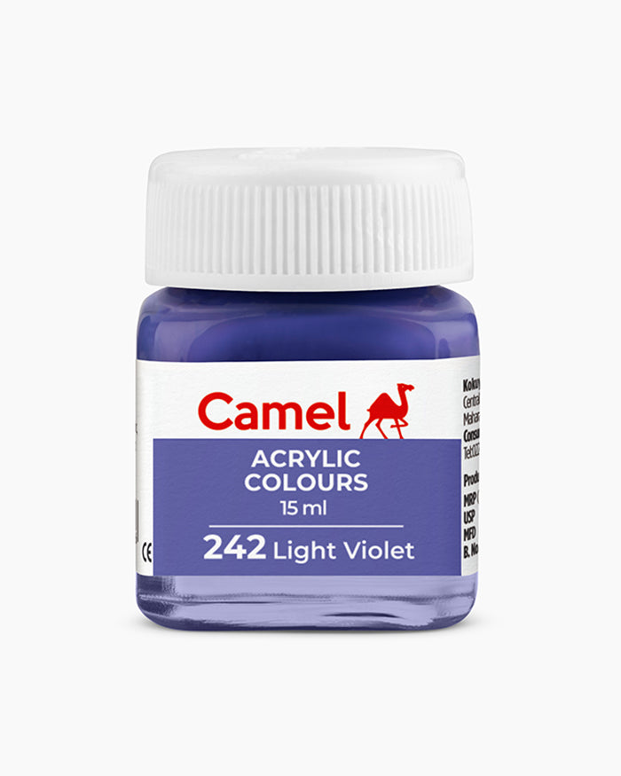 Camel Acrylic Colour 15ML Light Violet 242