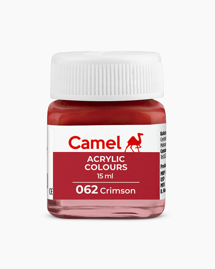 Camel Acrylic Colour 15 ML Crimson