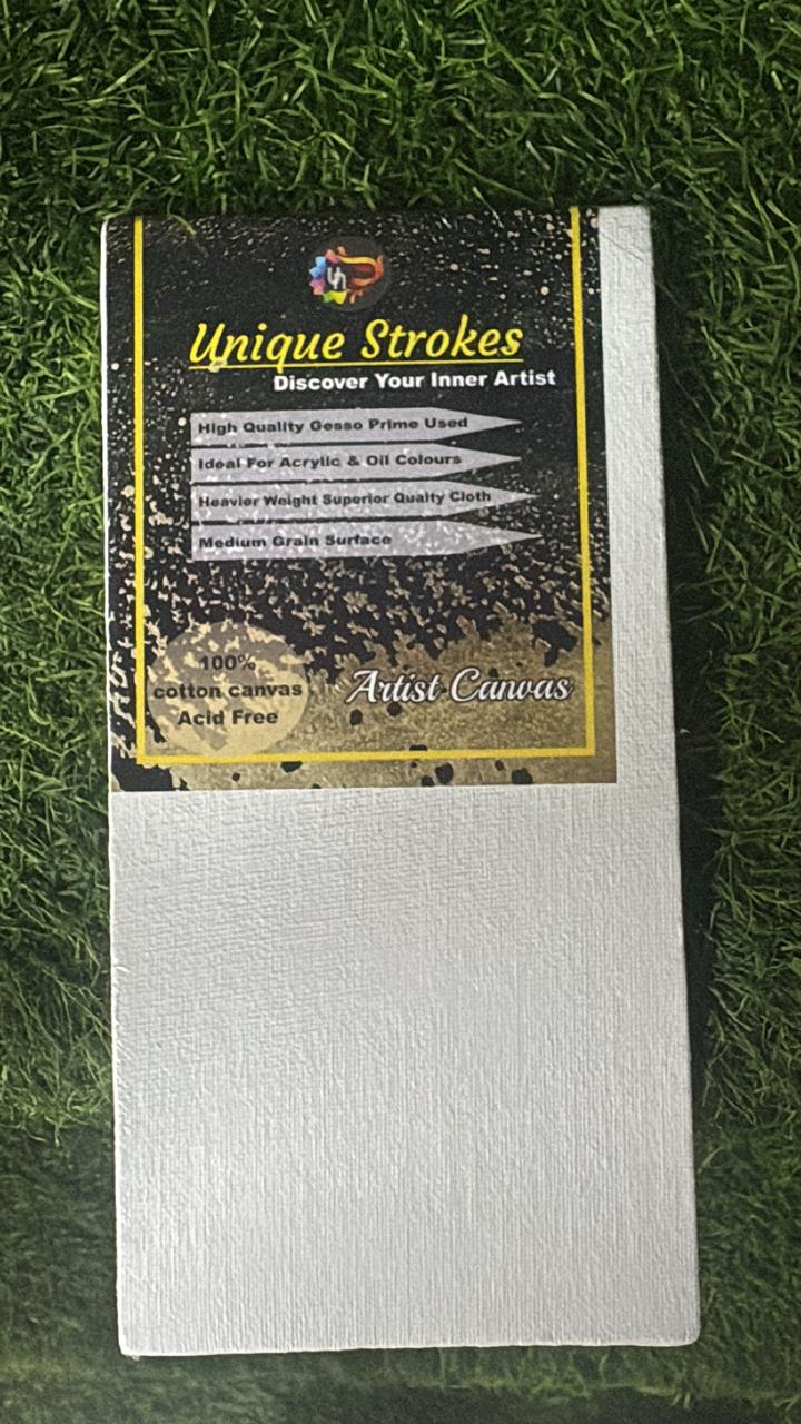 Unique Strokes Canvas Board