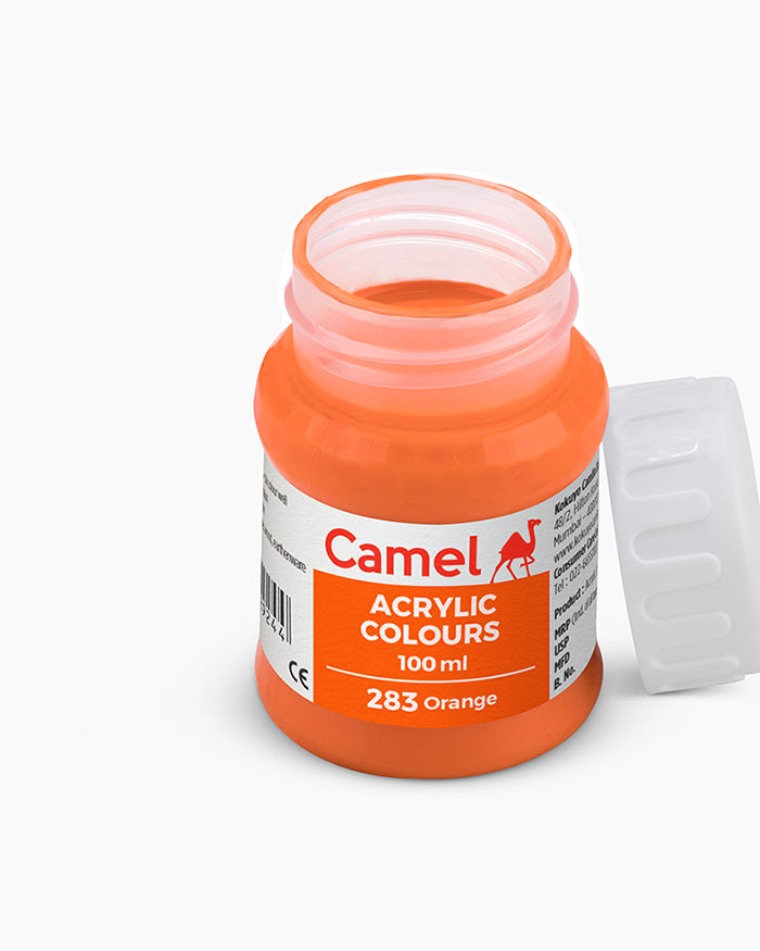 Camel Acrylic Colour 100ML Orange 283