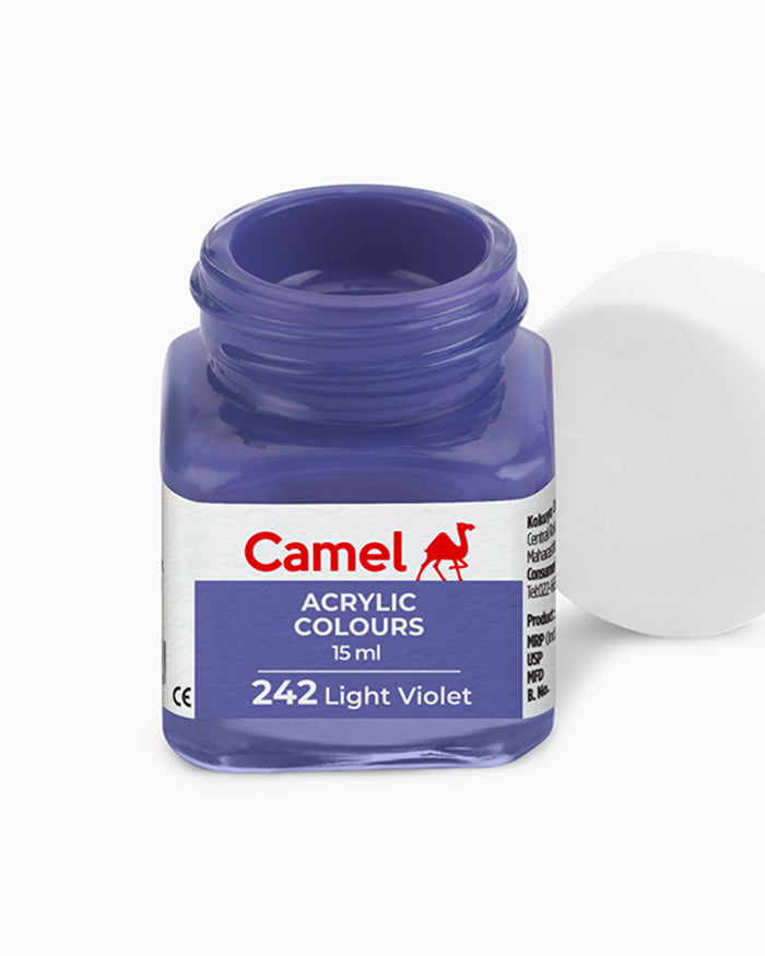 Camel Acrylic Colour 15ML Light Violet 242