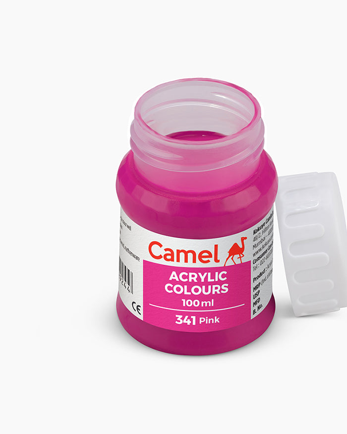 Camel Acrylic Colour 100ML Pink 341