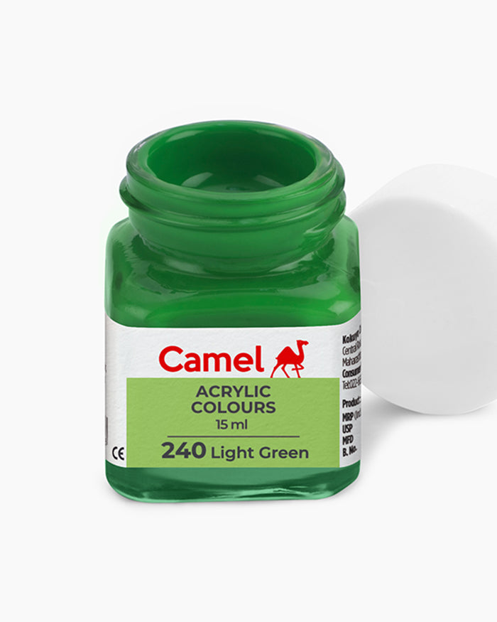 Camel Acrylic Colour 15ML Light Green 240