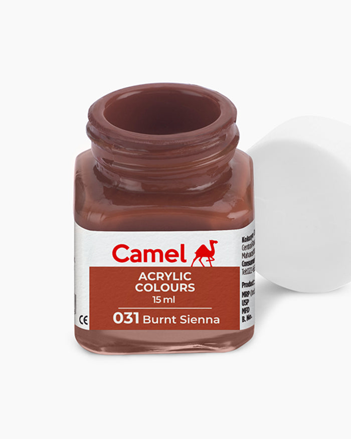 Camel Acrylic Colour 15ML Burnt Sienna