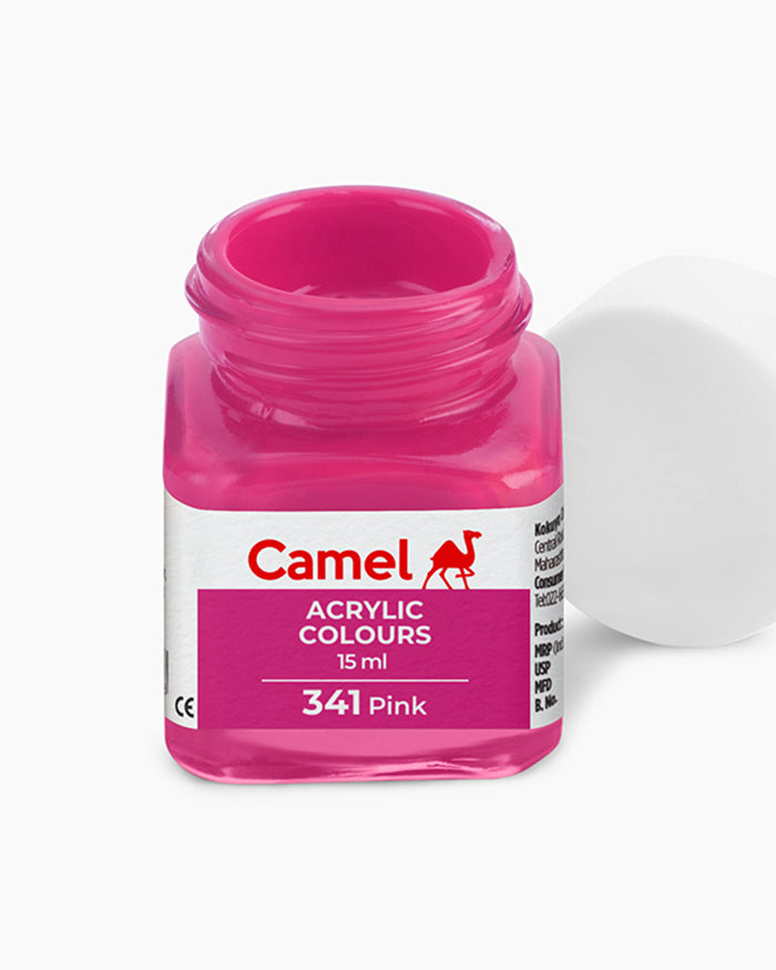 Camel Acrylic Colour 15ML Pink 341