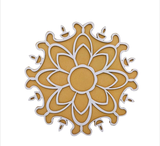 MDF Rangoli Cutout 12 Inch MR0112