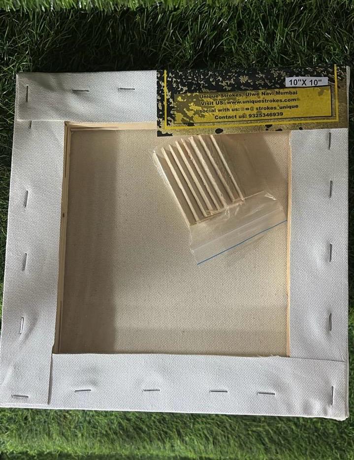 Unique Strokes Artist Stretched Canvas