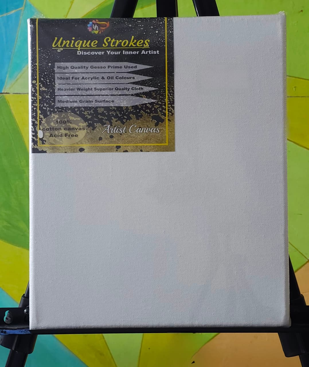 Unique Strokes Artist Stretched Canvas