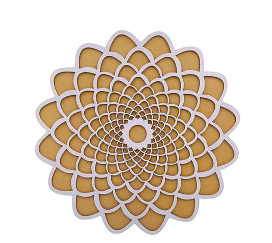 MDF Rangoli Cutout 12 Inch MR0312