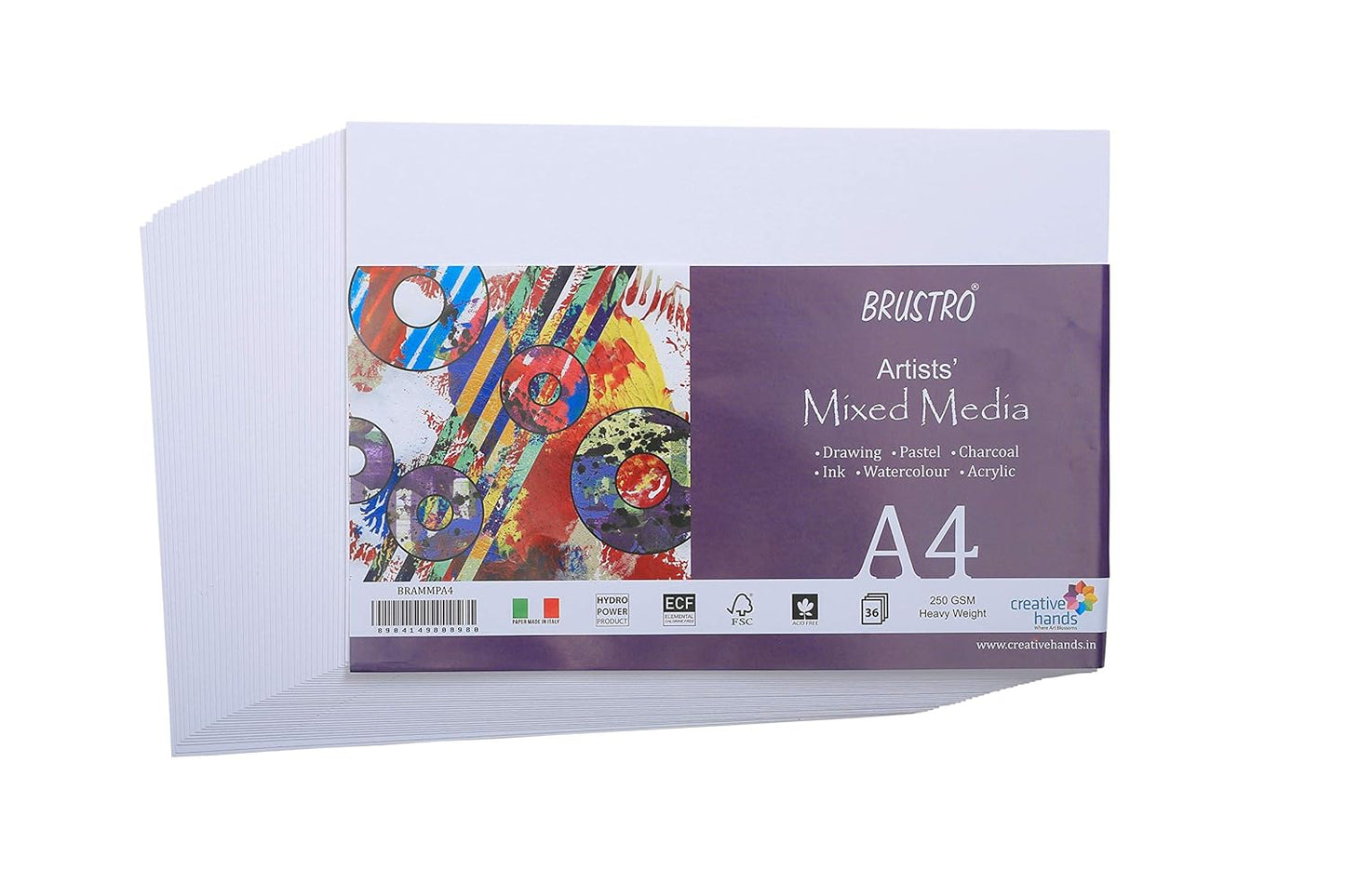 Brustro Artists Mixed Media Paper A4 36 Sheets 250GSM