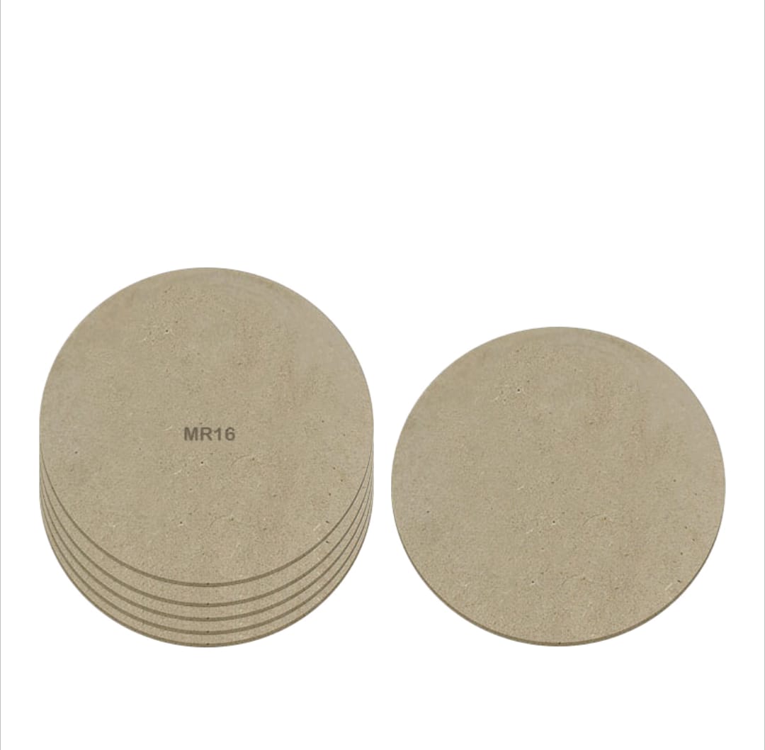 MDF Round 16Inch Pack of 5(3MM) – uniquestrokes