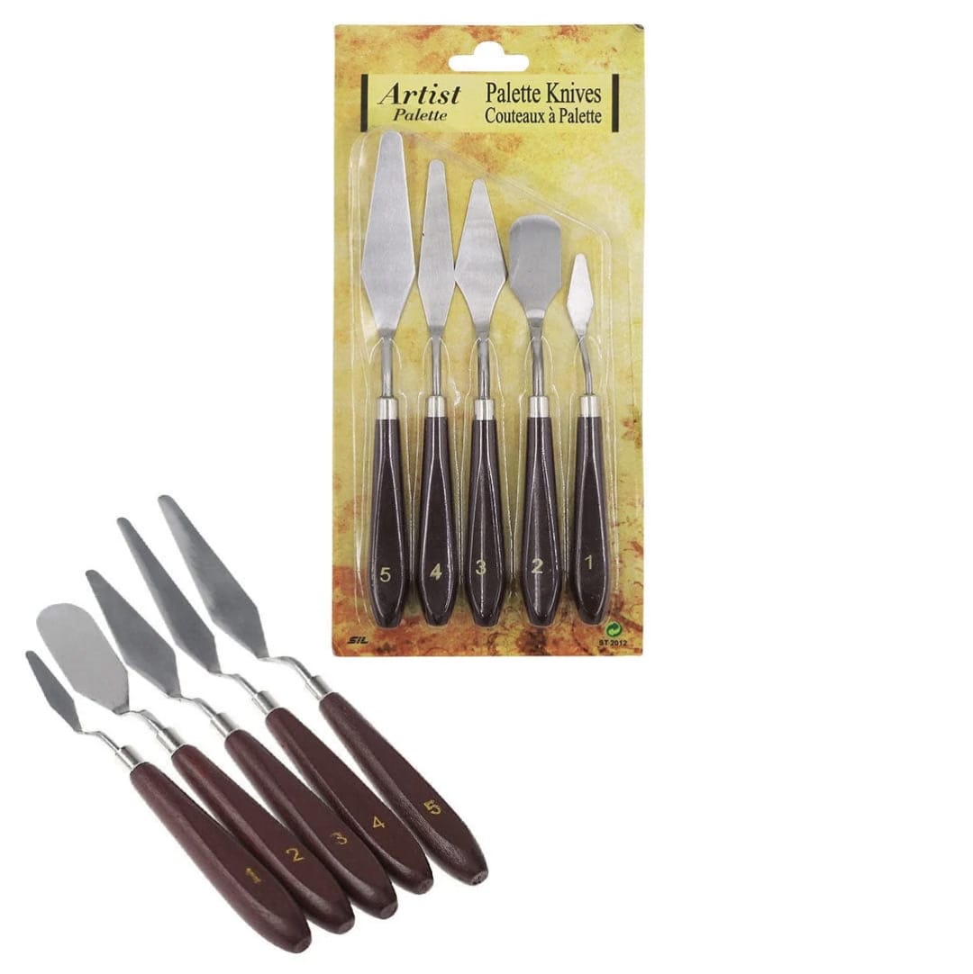 5 Pc Metal Painting Knife