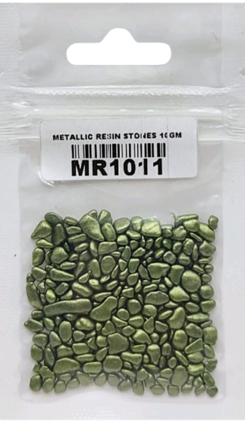 MR1011 Metallic Resin Stone Green 10g