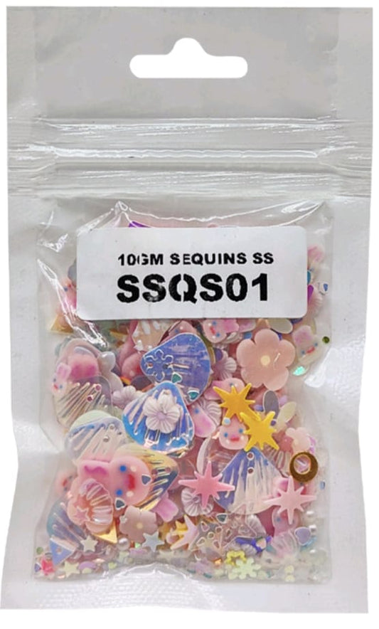 SSQS01 Multi Sequins 10g