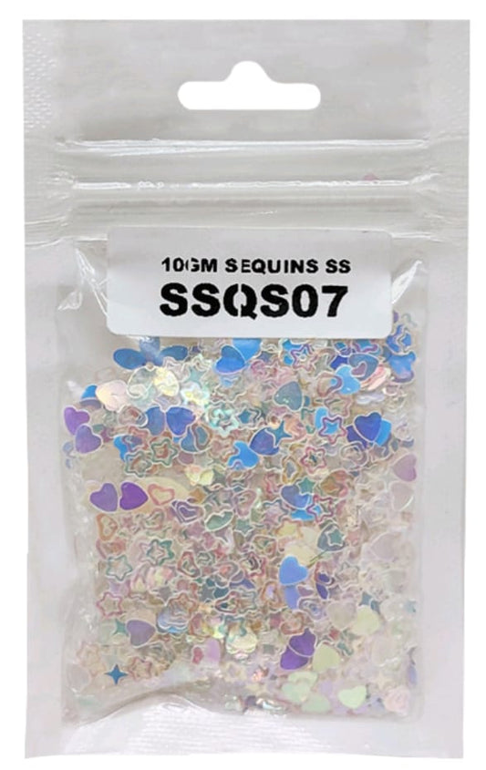 SSQS07 Multi Sequins 10g