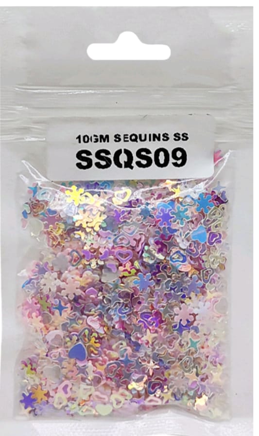 SSQS09 Multi sequins 10g