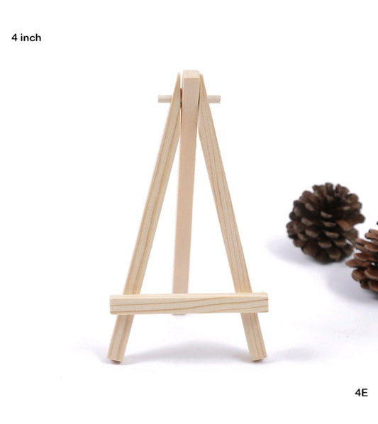 Wooden Easel 4Inch with out screw pack of 5