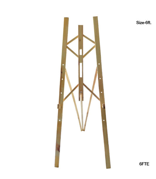 Wooden Flexy Folding Easel 6 feet 1pc