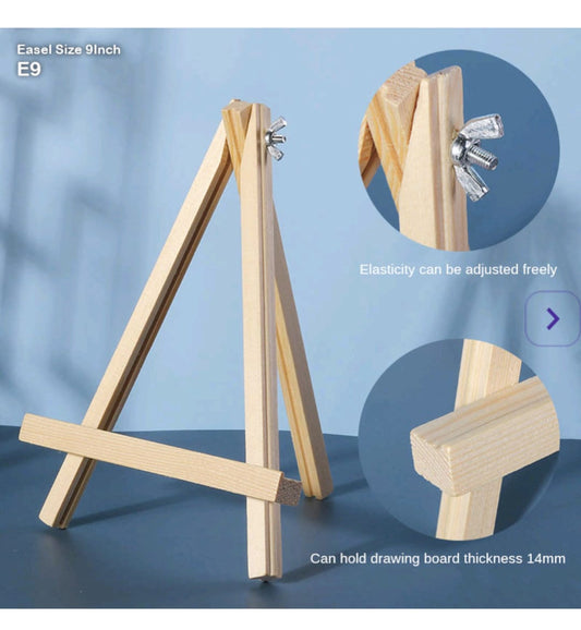 Wooden Easel 9 Inch with screw 1pc