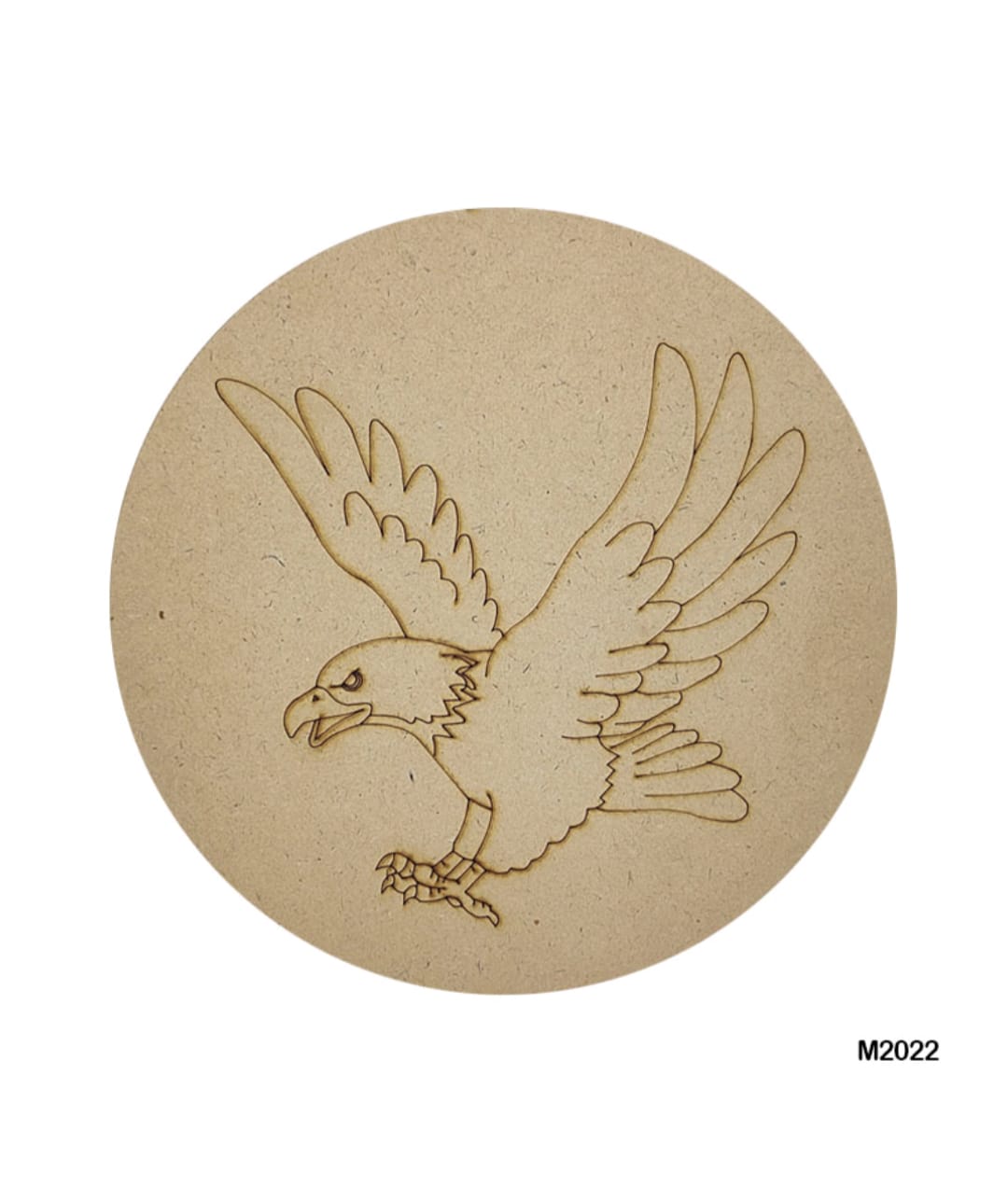 Pre-Marked MDF for Mandala Pichwai and Lippan art 8 Inch 3MM (M2022)