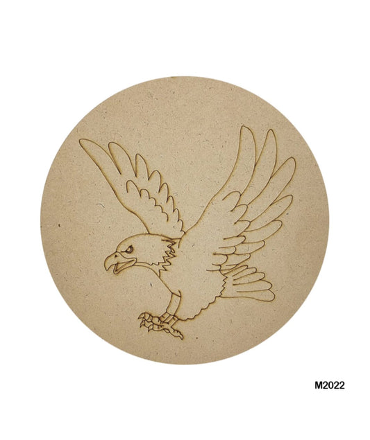 Pre-Marked MDF for Mandala Pichwai and Lippan art 8 Inch 3MM (M2022)