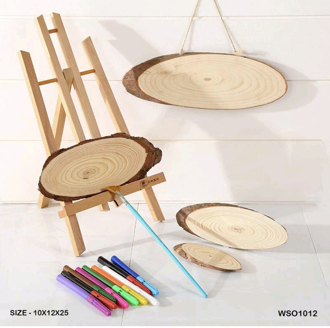 Wooden Slice Oval 10-12*25 1pc (WSO1012)