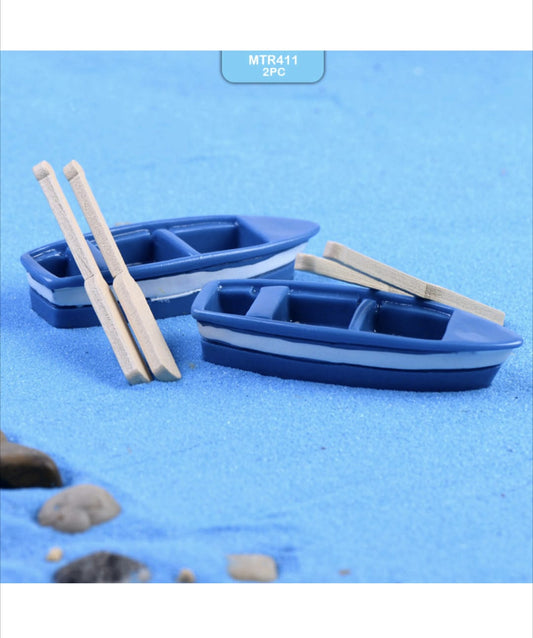 Miniature Model for Craft Mtr411 (2 set) Boat and Pedal