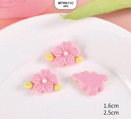 Miniature Model for Craft Mtr611C (4pc) Flower