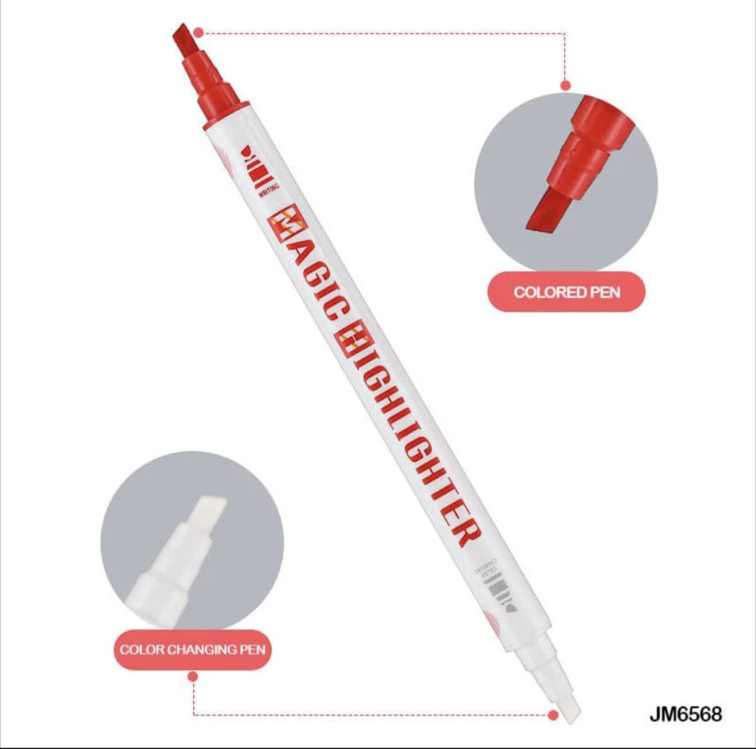 JM6568 Magic Highlighter Pen 10 Shades