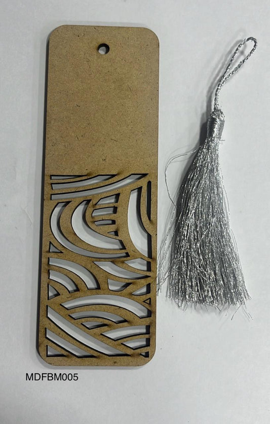 MDF Book Mark Design 1.5*6 Inch 3MM 1pc (MDFBM005)