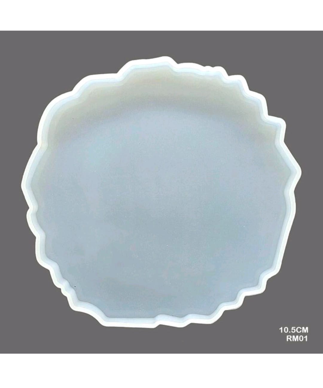 RM01 Resin Mould Round Agate 4INCH 1pc