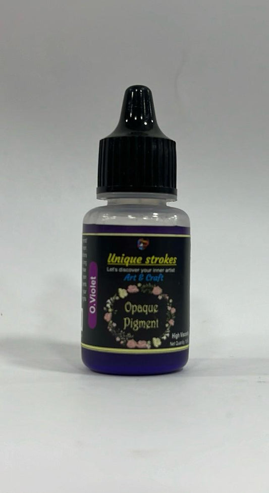 Unique Strokes Opaque Pigment Violet 15G(High Viscosity Extra Thick)