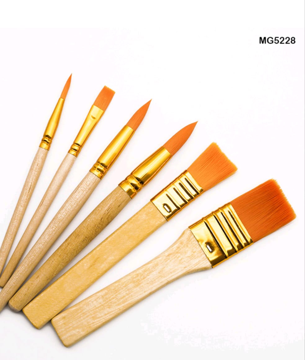 6pc Paint Brush Set