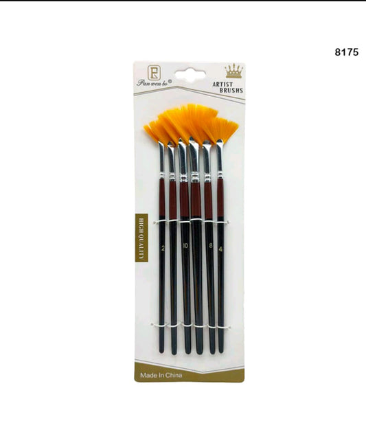 5Pc Fan Brush Set 8175