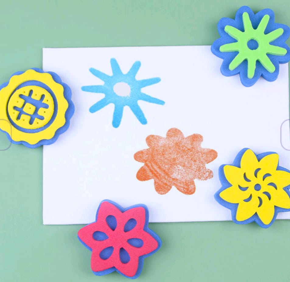 4pc Foam Stamp Design MG5232