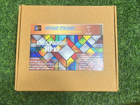 Unique Strokes Glass Painting DIY kit