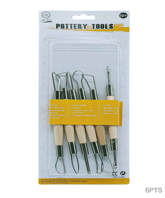 Pottery Tools set 6pc