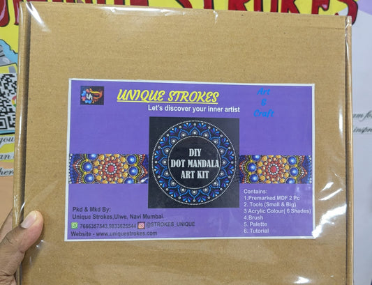 Unique Strokes DIY DOT Mandala Kit