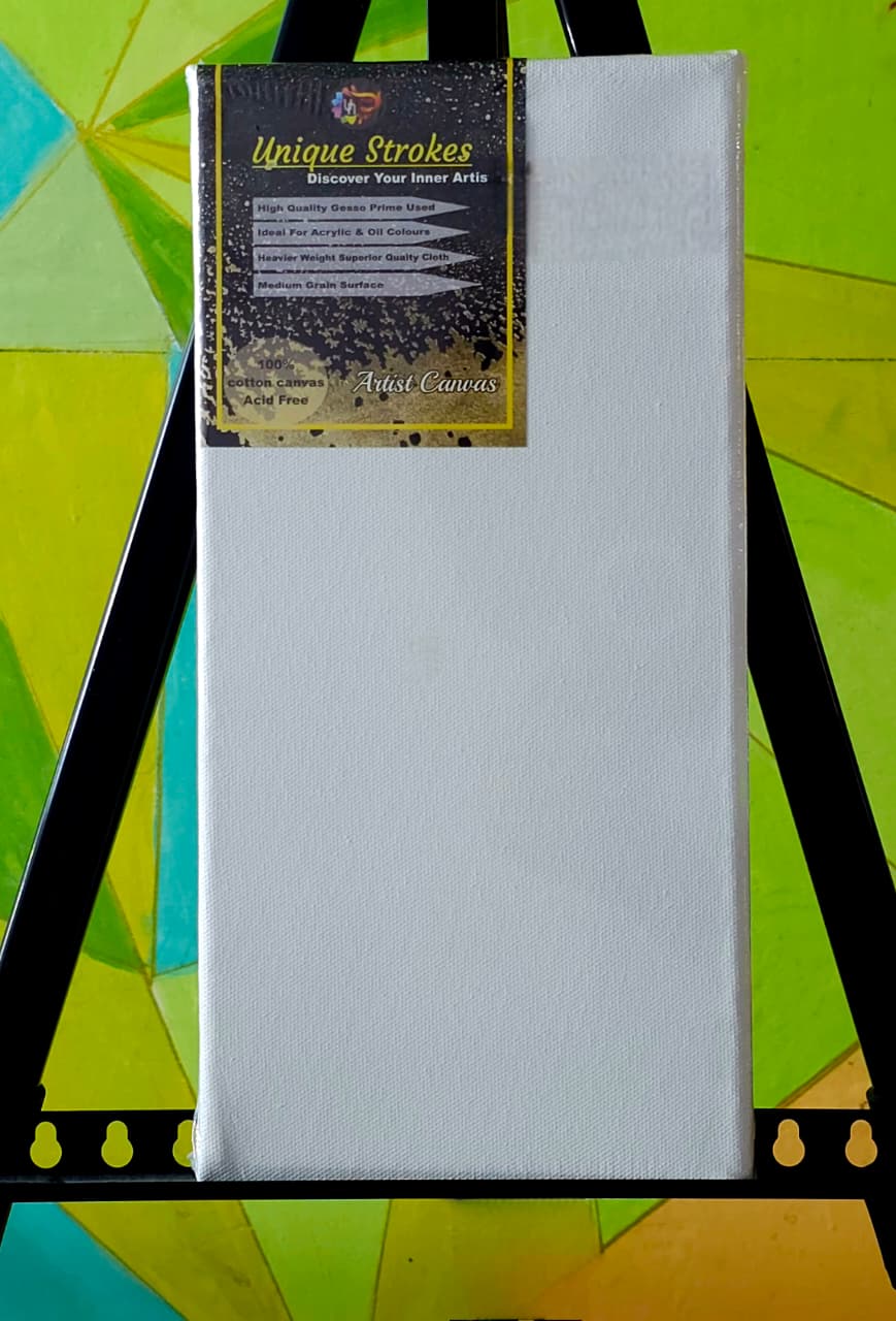 Unique Strokes Artist Stretched Canvas
